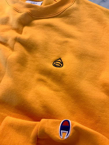 Baby yellow sale champion crewneck